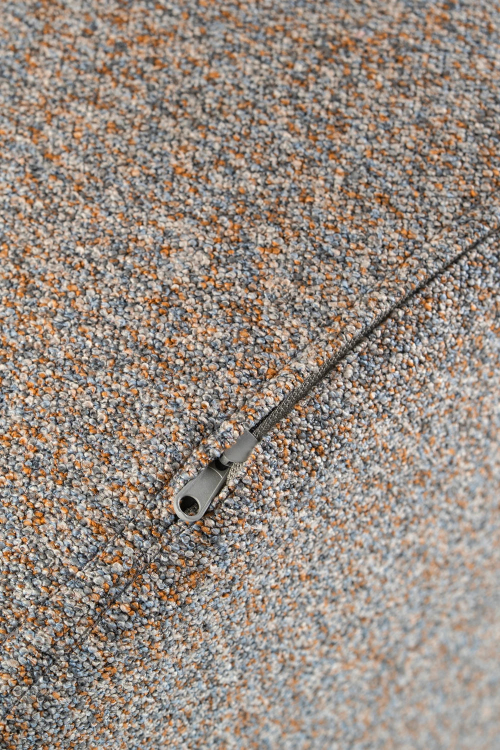 Pufa HALO 70x70x30 niebiesko-beżowa