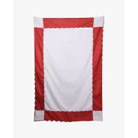 Narzuta czerwono-niebieska ETTORE 140x200 – nowoczesna narzuta na łóżko