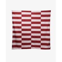 Narzuta czerwono-różowa ETTORE 200x200 – nowoczesna narzuta na łóżko