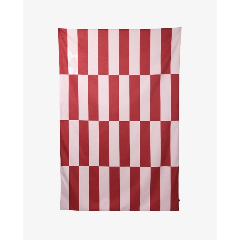 Narzuta czerwono-różowa ETTORE 140x200 – nowoczesna narzuta na łóżko