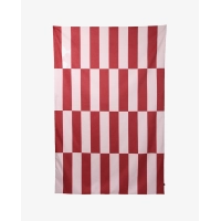 Narzuta czerwono-różowa ETTORE 140x200 – nowoczesna narzuta na łóżko