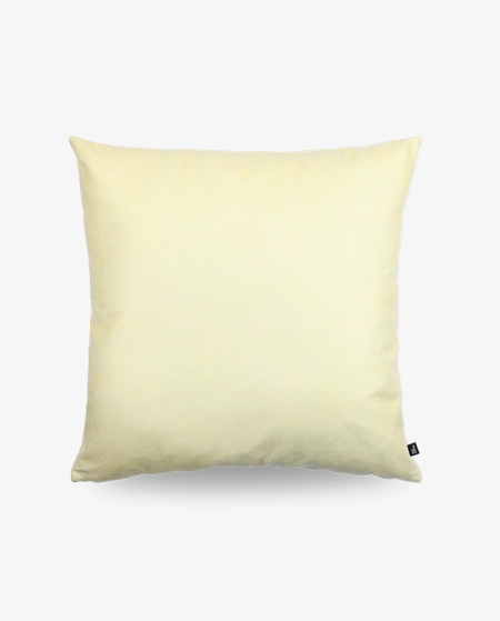 Poduszka dekoracyjna 60x60 żółta - kolekcja Ettore | DAVIS HOME