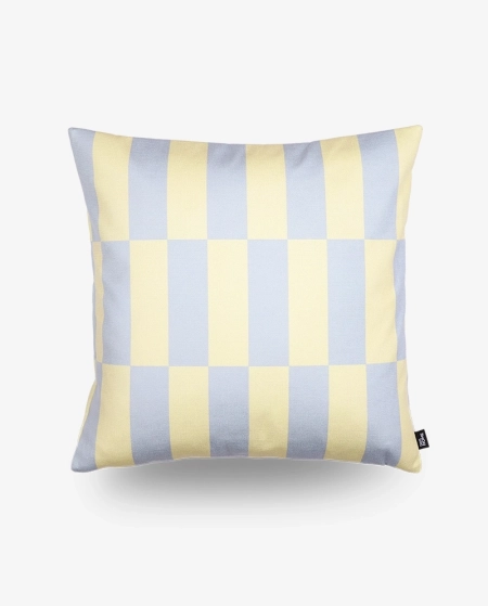 Poduszka dekoracyjna 45X45 niebiesko-żółta - kolekcja Ettore | DAVIS HOME