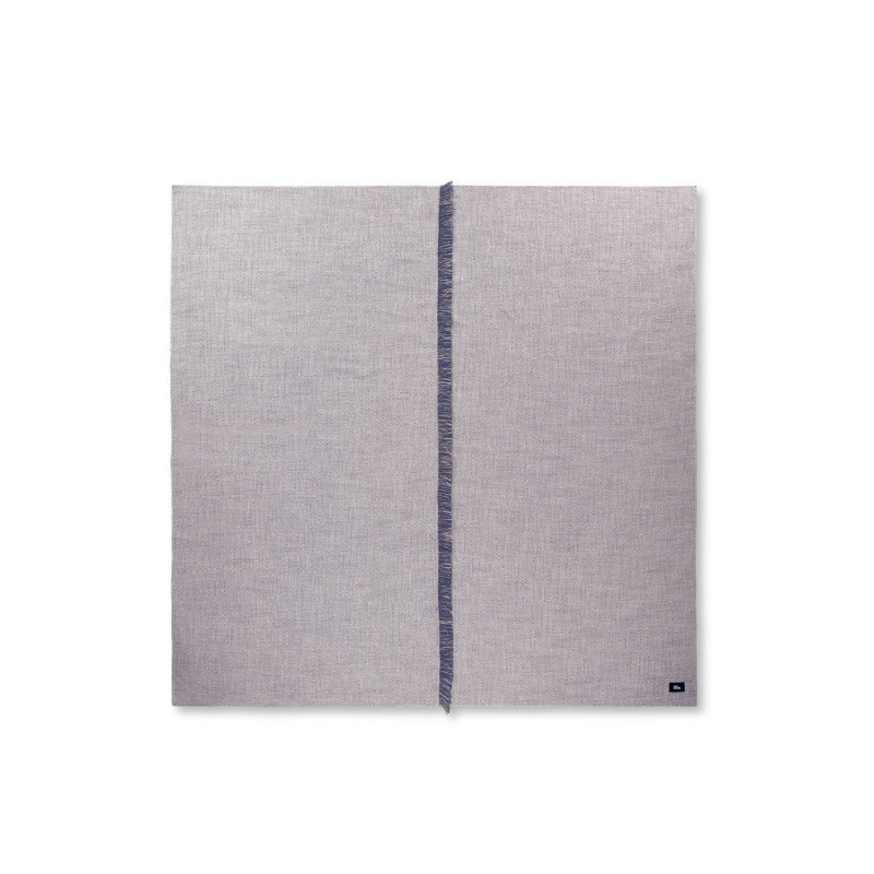 Narzuta na łóżko 200x200 granatowa PERU