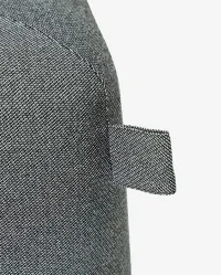 Pufa CALMA czarno-biała – kontrast, równowaga, elegancja