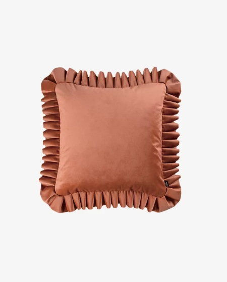 Poduszka dekoracyjna 45x45 czerwona VALENCIA – Davis Home