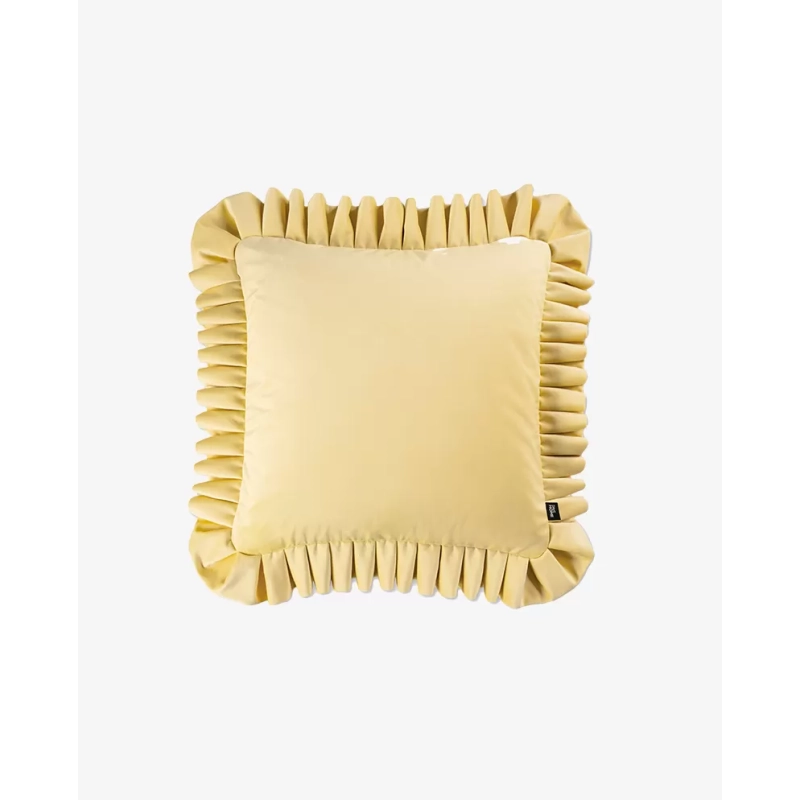 Poduszka dekoracyjna 45x45 żółta VALENCIA – Davis Home