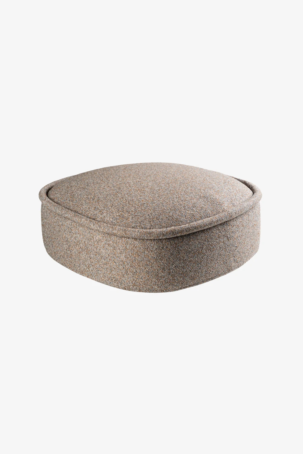 Pufa HALO 70x70x30 niebiesko-beżowa
